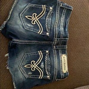Women’s rock revival shorts